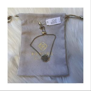 Kendra Scott Color Bar Customized Bracelet - NWT - Druzy & Rhodium